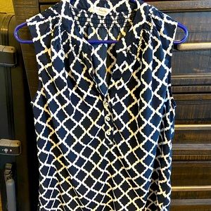 Womens sleeveless blouse